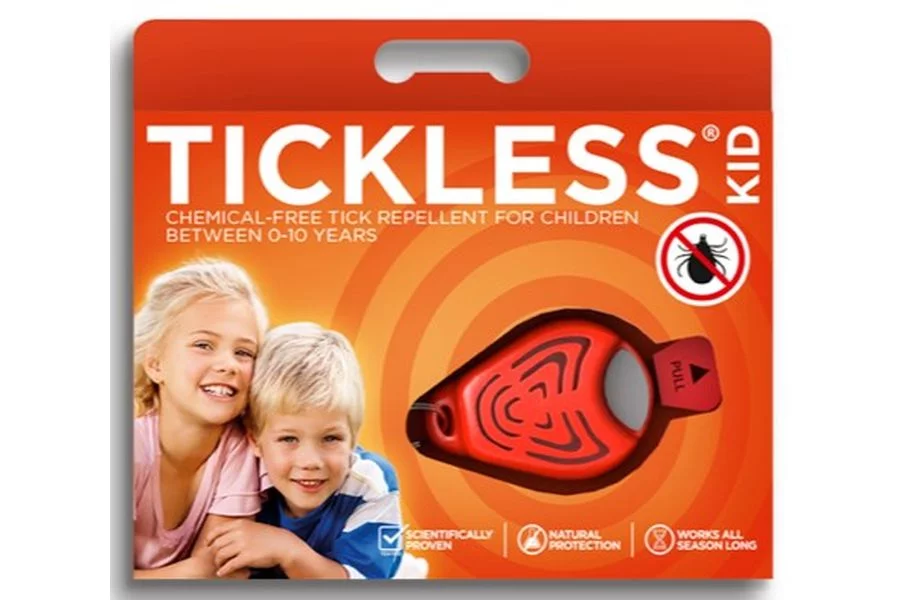 TICKLESS - ultradźwiękowa ochrona na kleszcze, dla dzieci - KID Orange, pomarańczowy, zdjęcie 6 z 10