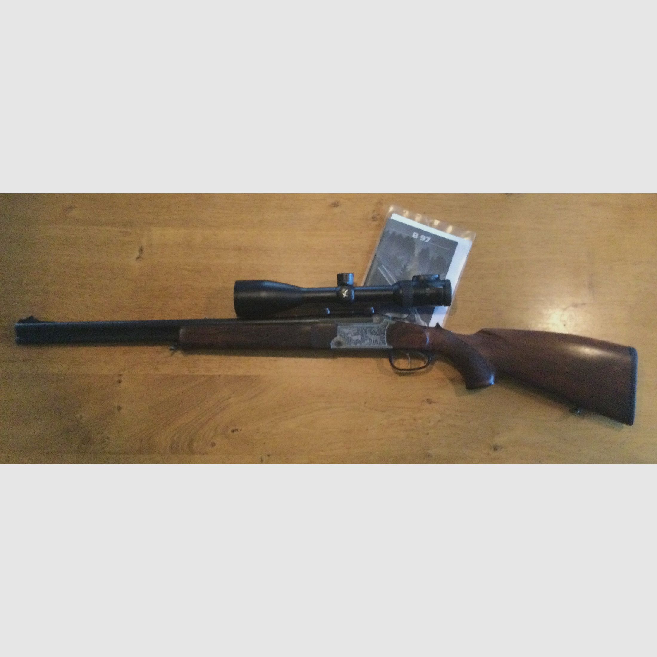 Blaser 97 Bergstutzen 6.5x57 R. 8x57 IS links