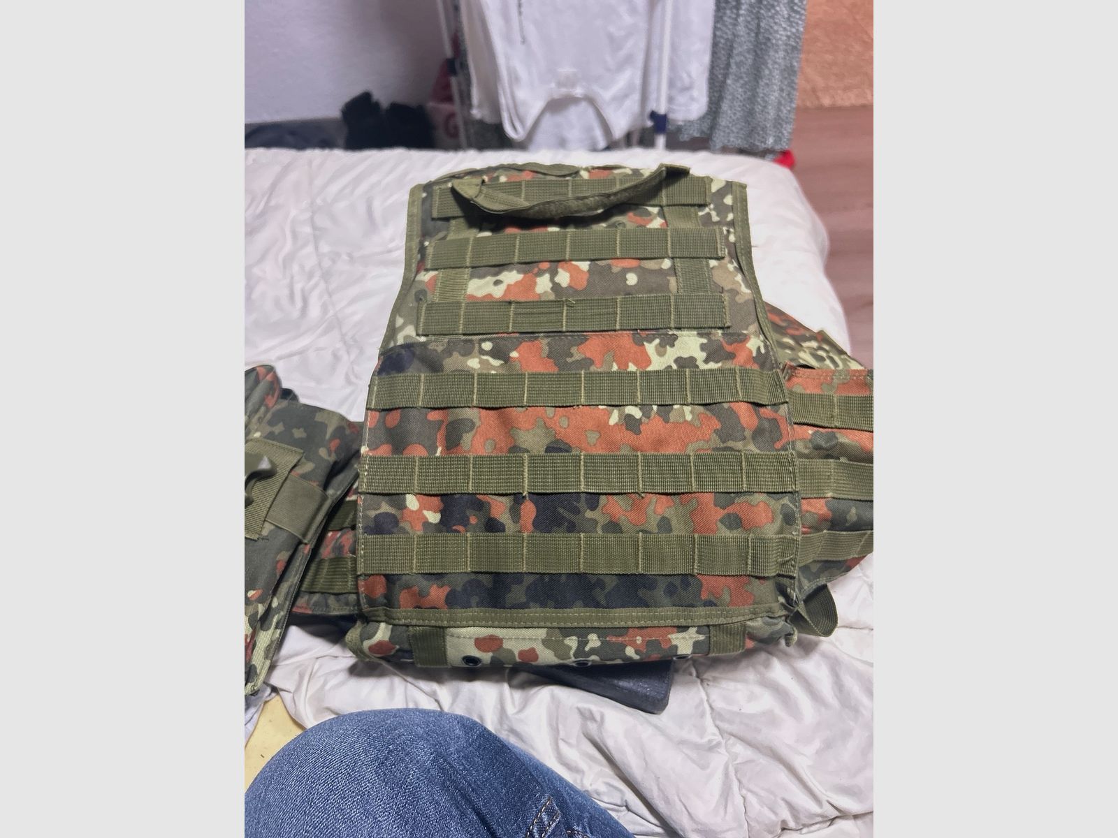 Plattenträger im Flecktarn – ideal für Airsoft / Softair
