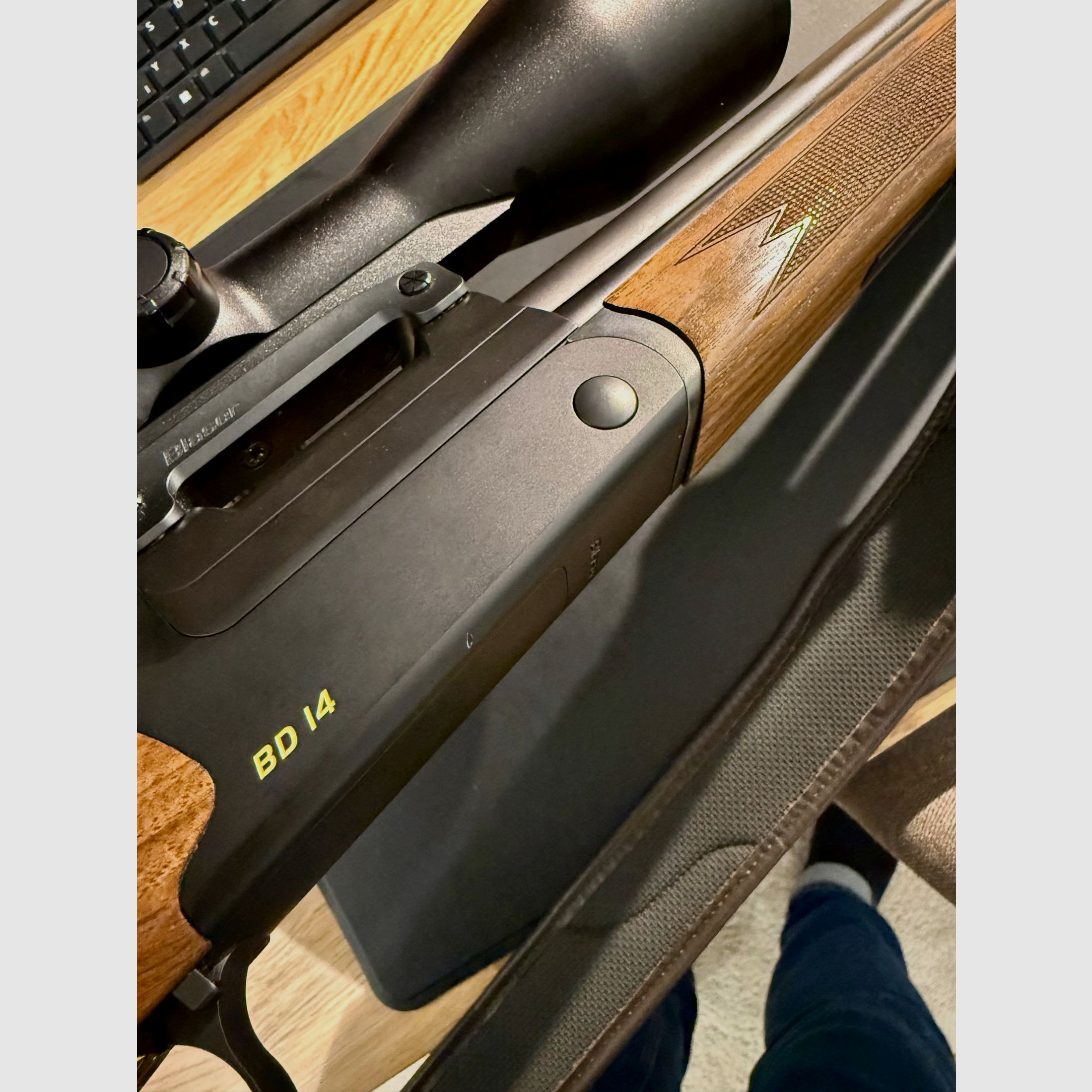 Blaser BD14 Black Gold incl. scope 8x57 JRS & 222 rem., image 4 of 7