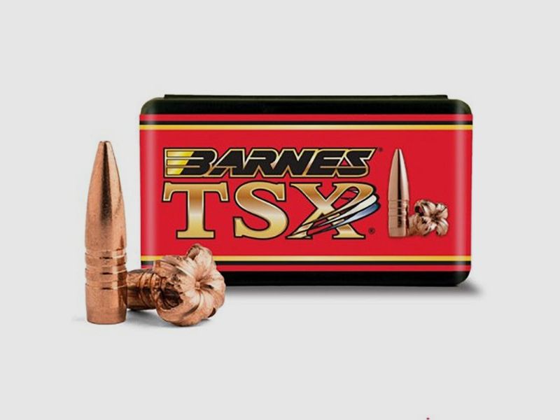 BARNES BULLETS TRIPLE SHOT X® (.308″) RIFLE BARNES BULLETS TSX 30 CALIBRE (0.308″) BOAT TAIL 150GR 50/BOX