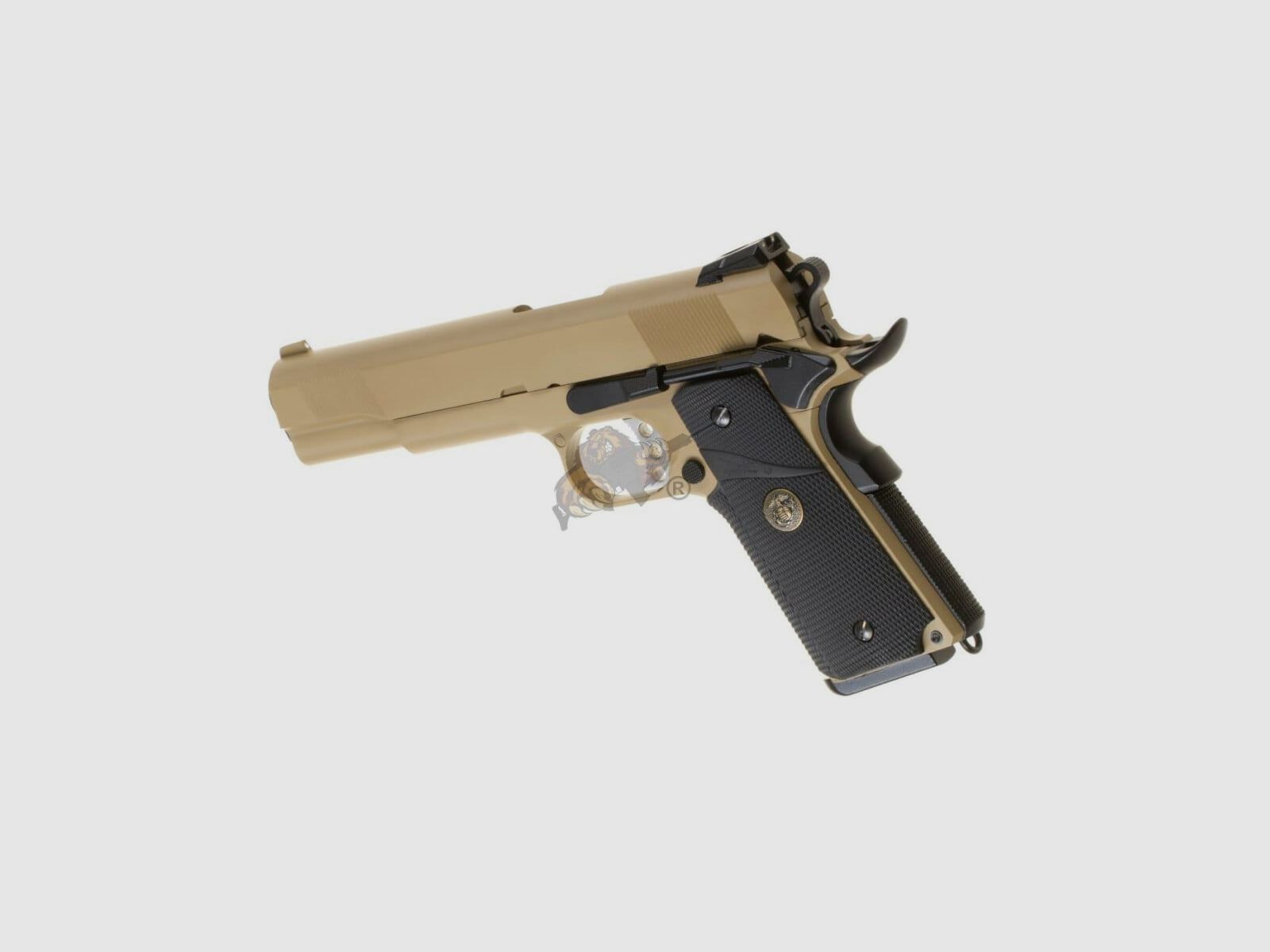 M1911 MEU Full Metal, GBB Desert -F-, afbeelding 2 van 4