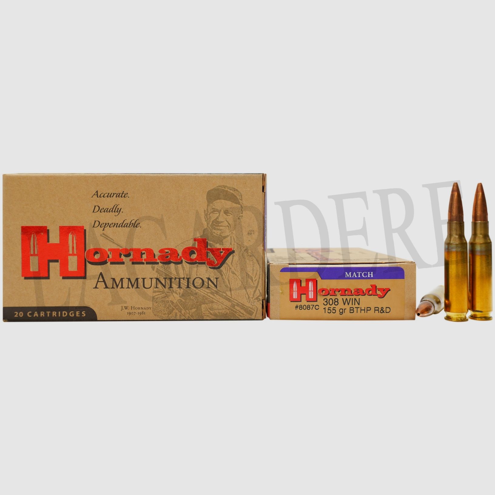 HORNADY MATCH(CARTOUCHE A BALLE)