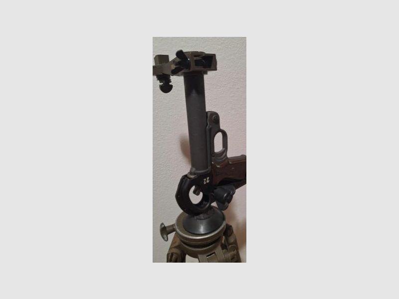 Bundeswehr red dot pistol Geco with sound measuring device