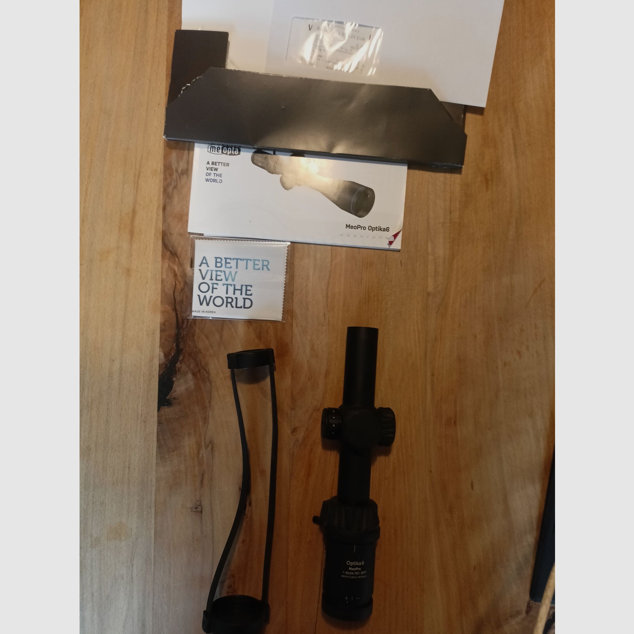 Ottica da battuta Meopro, Optika 6 1-6x24 RD SFP, immagine 1 di 8