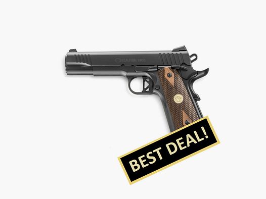 Chiappa 1911 Superior - Black 5 Zoll (5") 9mm Luger Fiber Optic