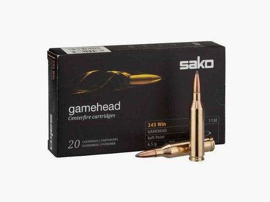 Sako Gamehead Kal.243W 100gr
