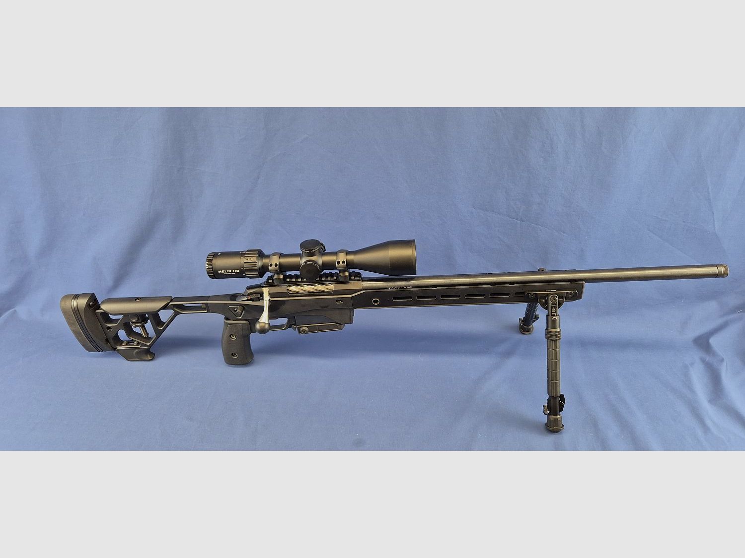 !!SETANGEBOT!! TIKKA T3x ACE Target Kal.223 LL:23.7″ Black Steel mit Element Helix HD 2-16×50 SFP RAPTR-1 MRAD und Zweibein Recon Flex M-Lock 8.0-11,8Inch, Bild 2 von 2