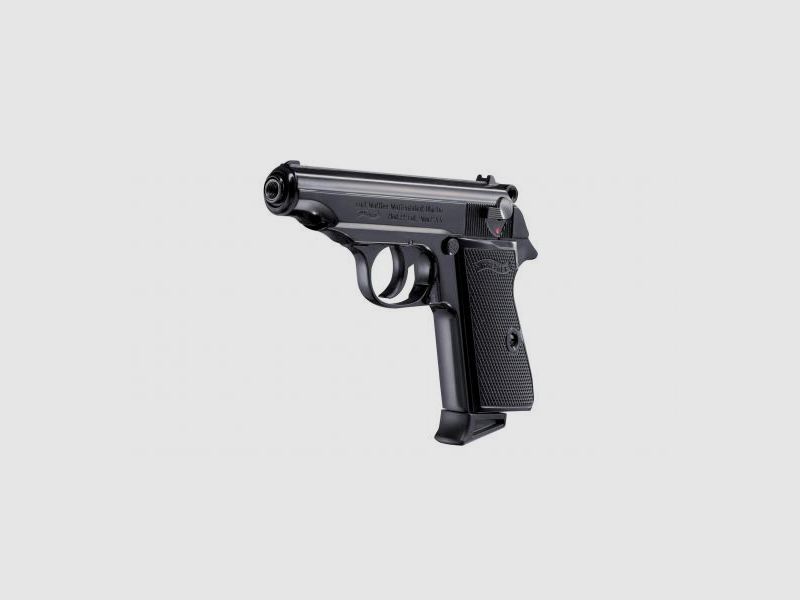 Walther PP cal. 9 mm P.A.K. - Schwarz Schreckschuss, Bild 2 von 2