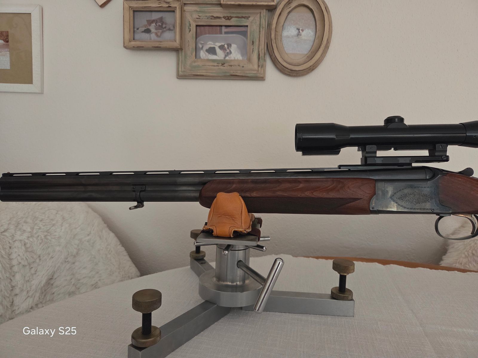 Bockflinte mit 2 Einsteckläufen im Kaliber 45/70 !