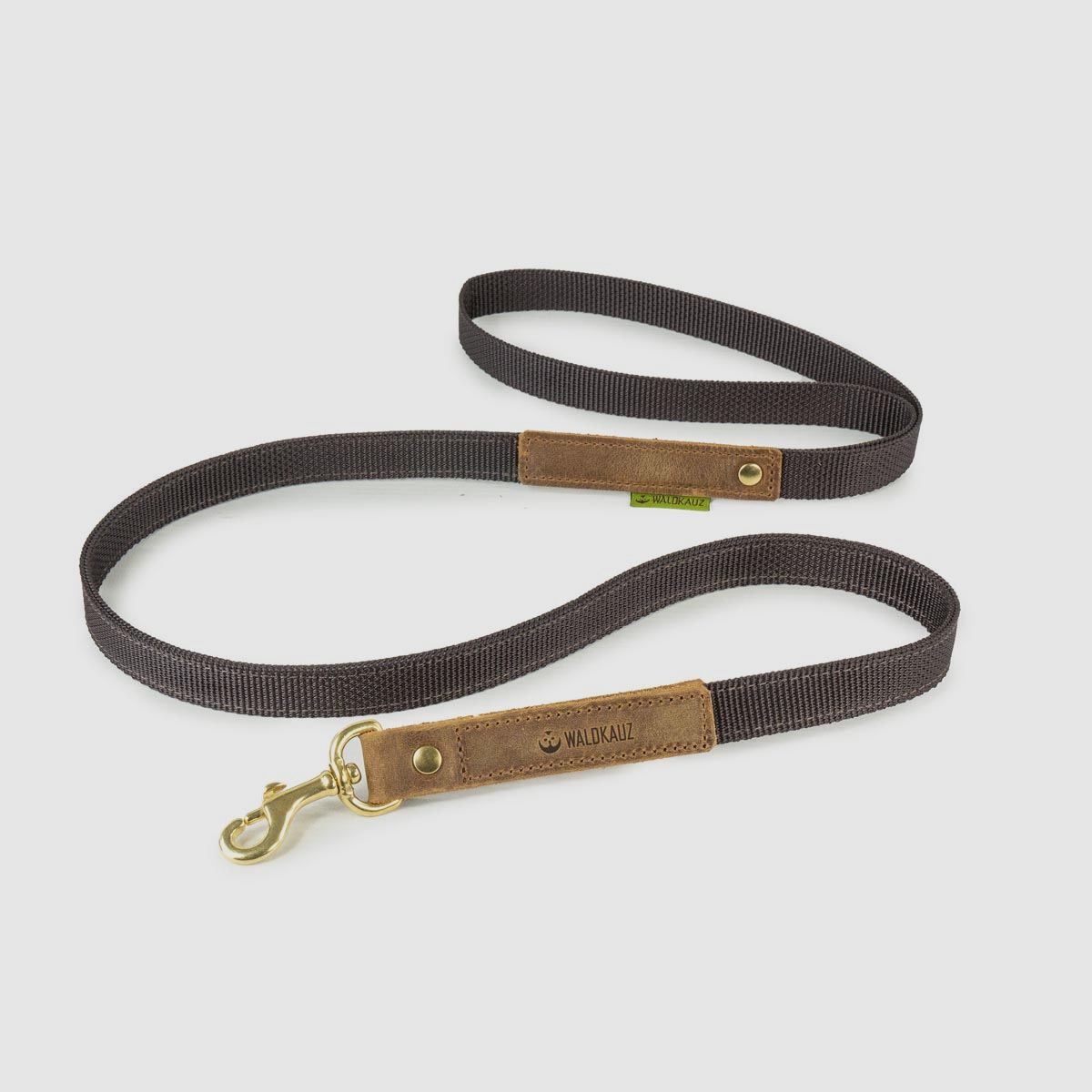Leash "Calf Biter" 95 cm brown