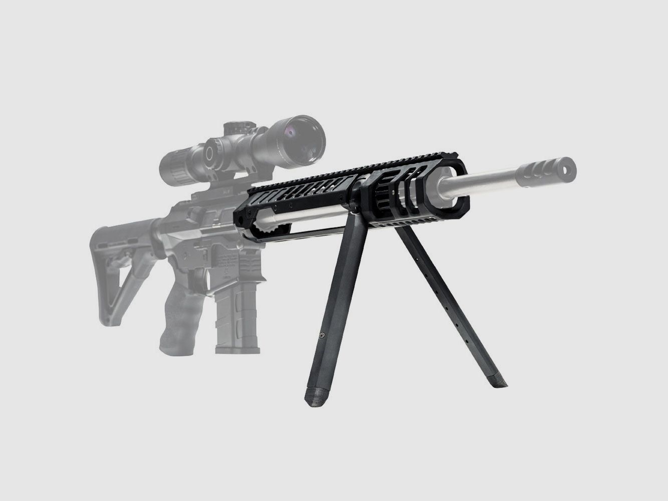 BLK LBL BIPOD AR-10 (ARMALITE) – Zweibein – 11″, Bild 2 von 3
