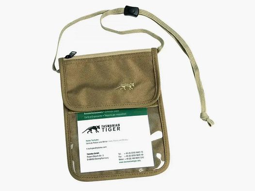 Tasmanian Tiger Tasmanian Tiger Ausweishülle TT Neck Pouch - Oliv