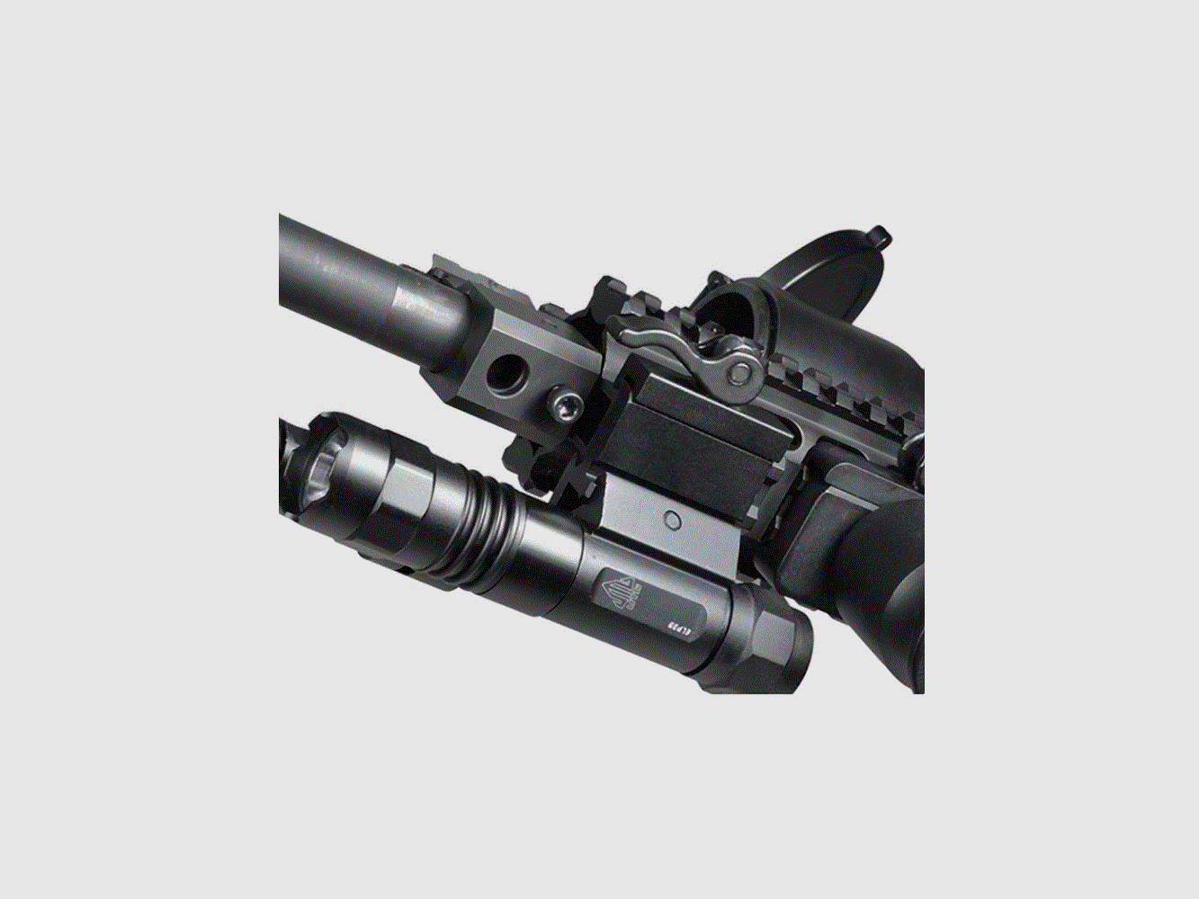 UTG Single Rail/3-Slot Picatinny Side Mount 45 Degrees