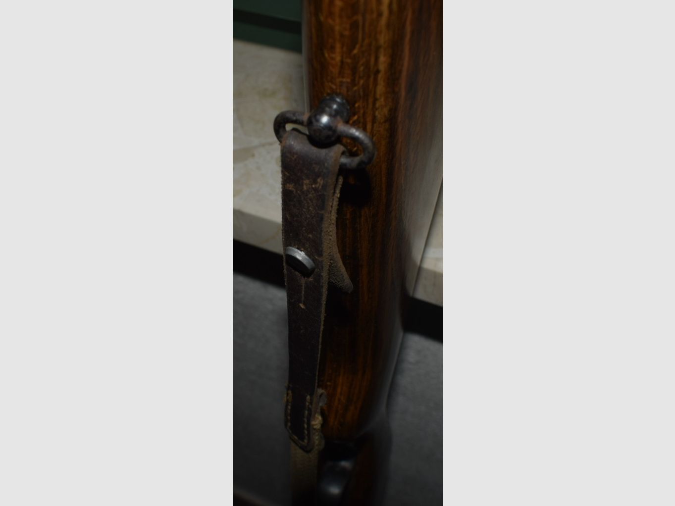 Luftgewehr Haenel 49a, sehr frühes GST Gewehr, Lauf gestempelt, Feder und Dichtung Neu