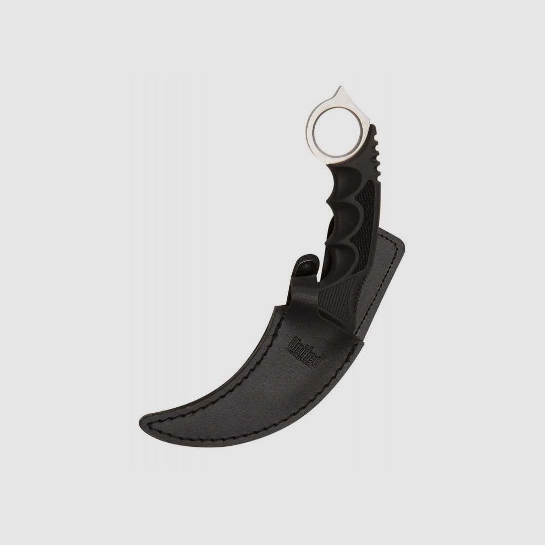 United Cutlery Honshu Karambit Messer Silber mit Stiefelscheide
