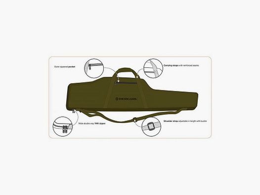 Futteral für Büchse Bergara bis 108*25/15*8cm