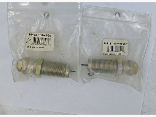 DILLON Rekalibrierwerkzeug 45acp, 44mag, ab 29.-/Stück