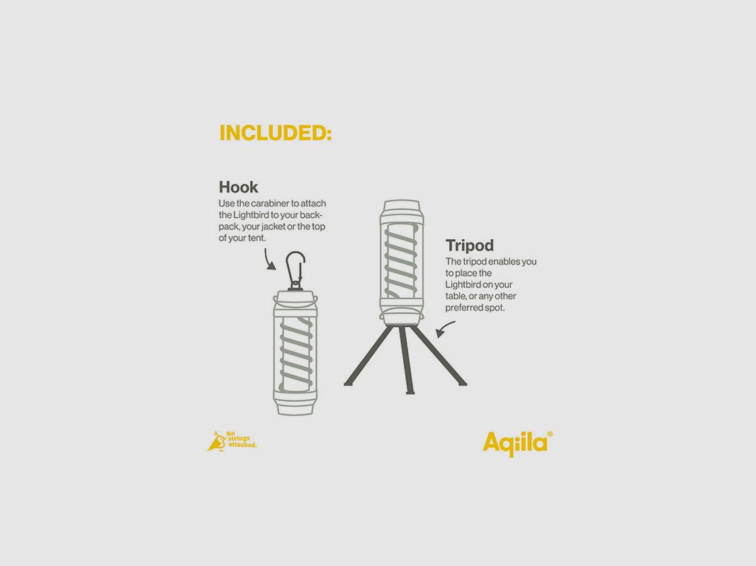 Lampe de poche style lanterne Lightbird G1 Aqiila, image 5 sur 9