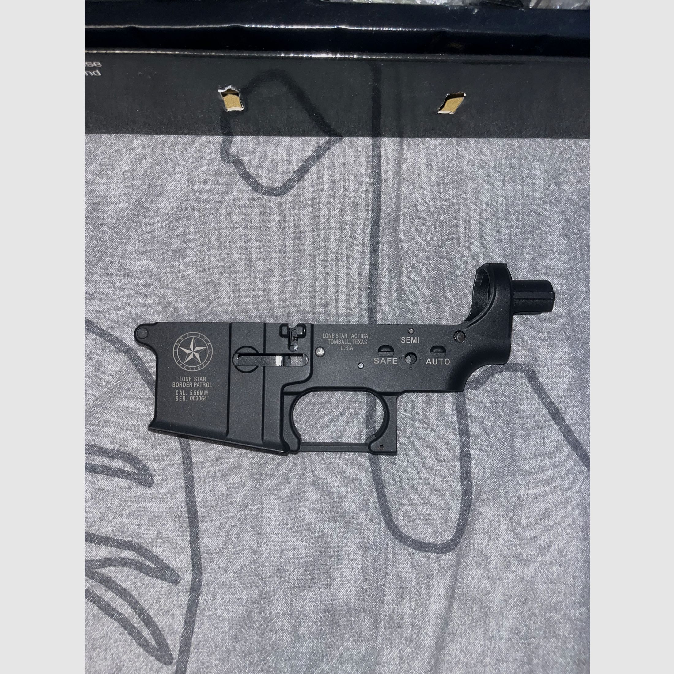 Evolution Airsoft Lone Star Border Patrol AEG full metal smontato e con difetto (leggere descrizione!)