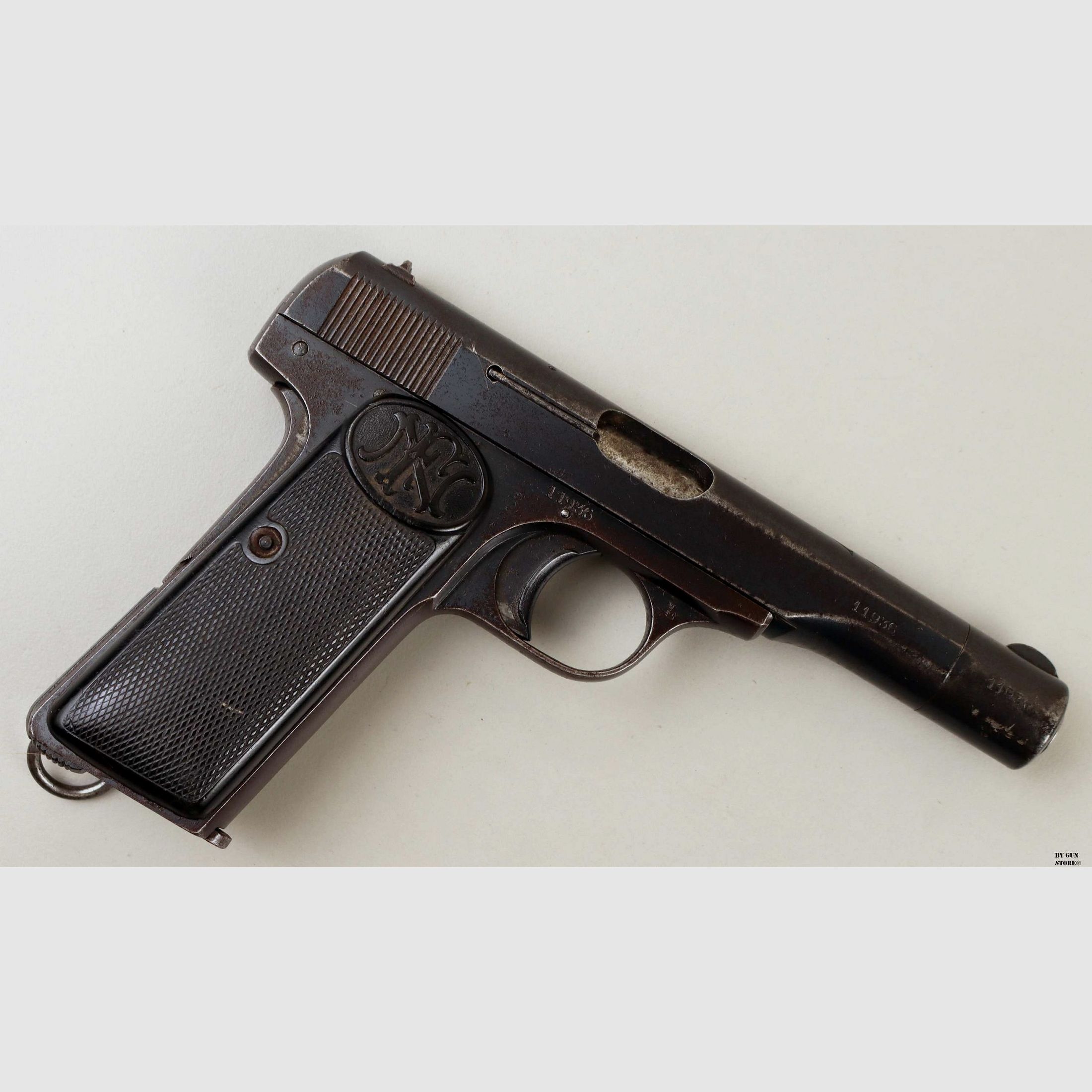 Pistola F.N. mod. M25 Dutch cal. 7,65 matr. 119136, immagine 4 di 8