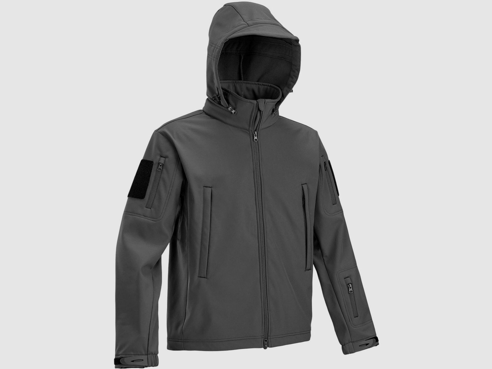 Defcon 5 schwarze Softshell-Taktikjacke, Bild 1 von 4