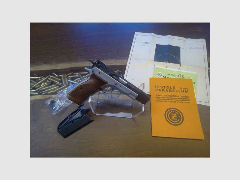 Pistole Ceska CZ 75 Kal.9mmLuger gebraucht