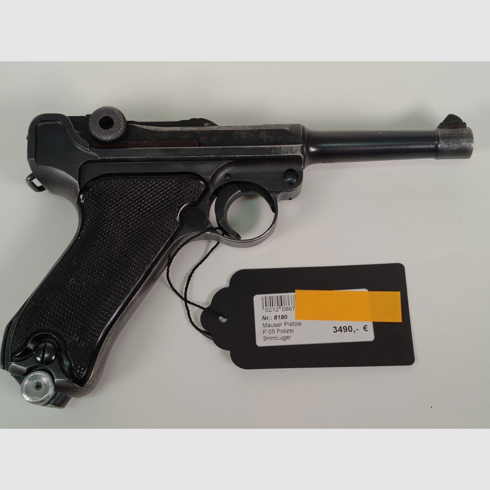 Mauser Mod. P08 Polizei 9mm Luger