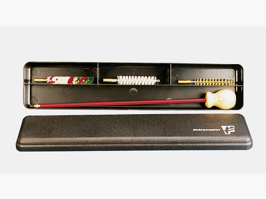 Fritzmann 33623-01 Set de limpieza para armas cortas, en caja de plástico Cal. 22