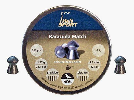 Loodjes H&N baracuda match 5.51mm