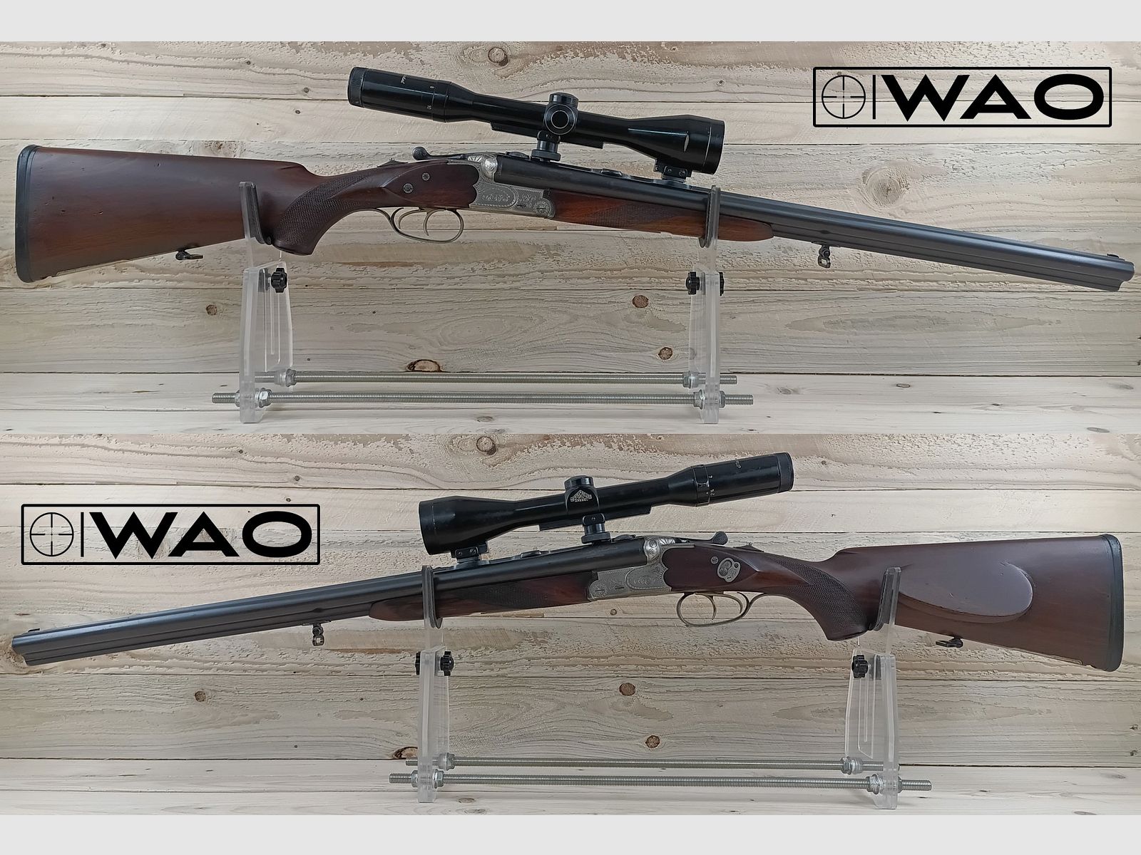 Sauer & Sohn Mod. 3000 Drilling, Cal. 7x57R, 16/70 *con ESL & ottica*