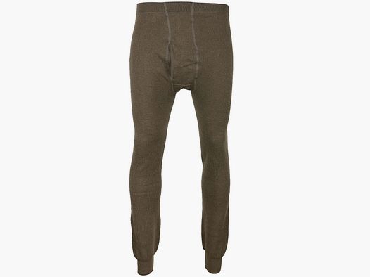 Woolpower Woolpower Long Johns 400 mit Eingriff - Pine Green / S Herren