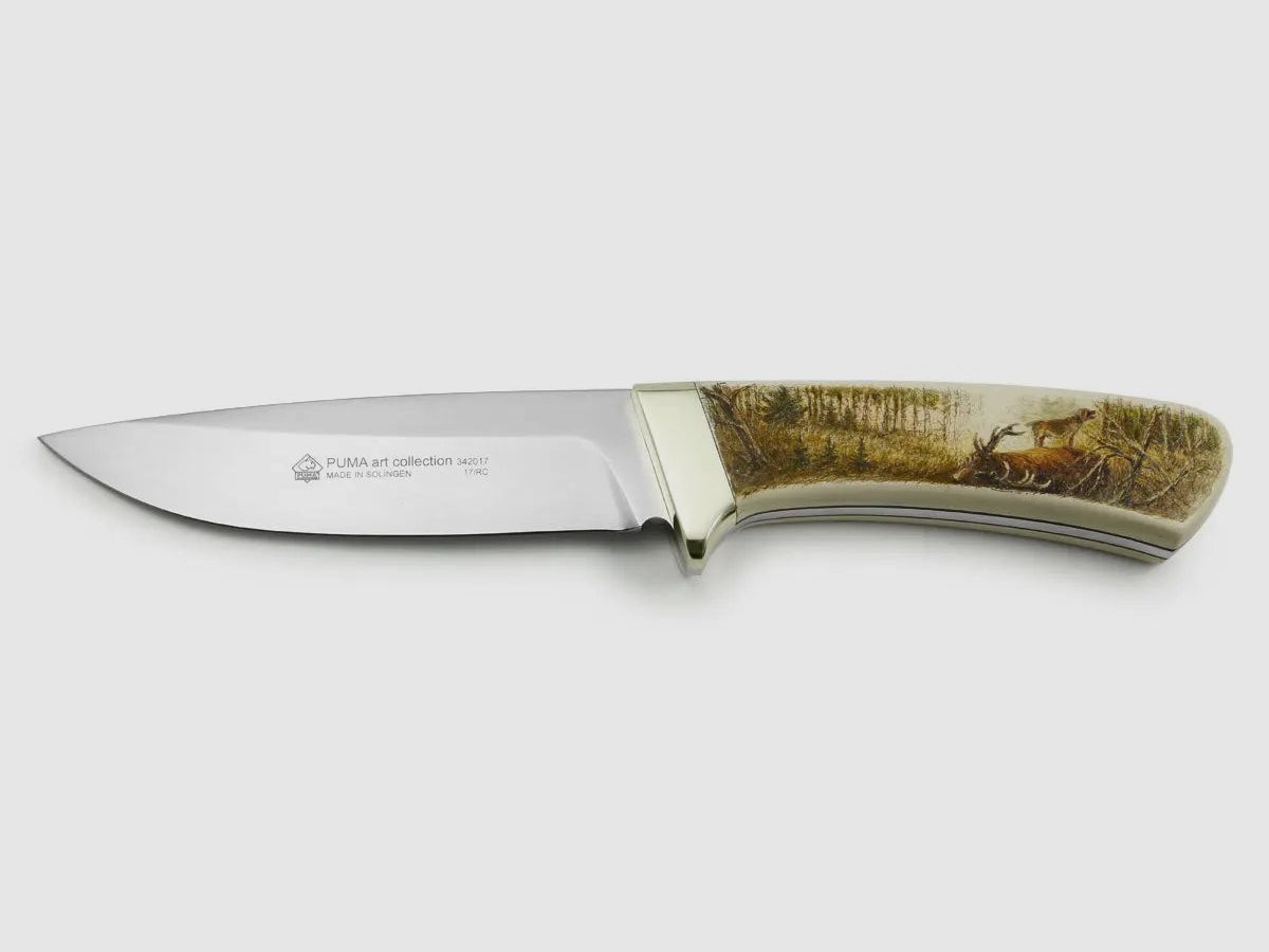 PUMA art collection, Totverbeller / Hochwildsignal (Hirsch tot), rotwildmesser, Unikat, Bild 1 von 3
