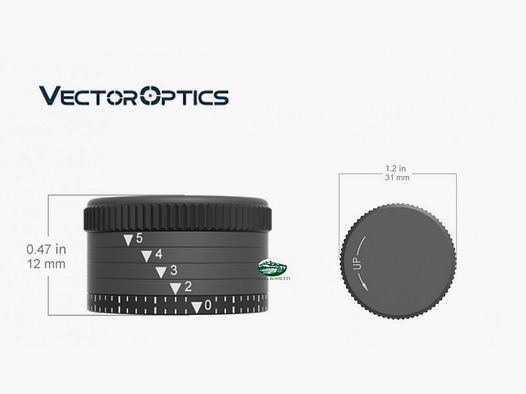 VECTOR OPTICS Ballistische Turm für Continental SCOON-HBT