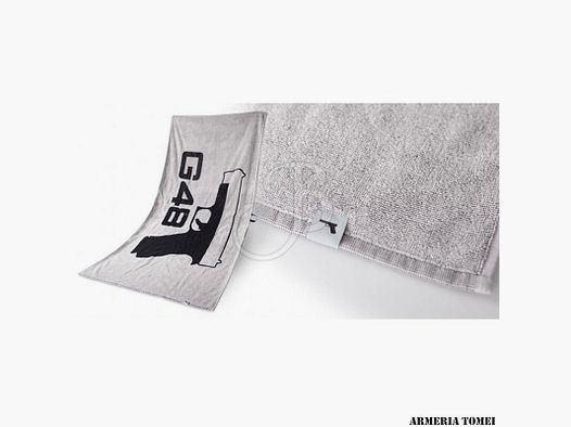GLOCK – TOWEL G48 70X140 GRAY/BLACK -XX1850