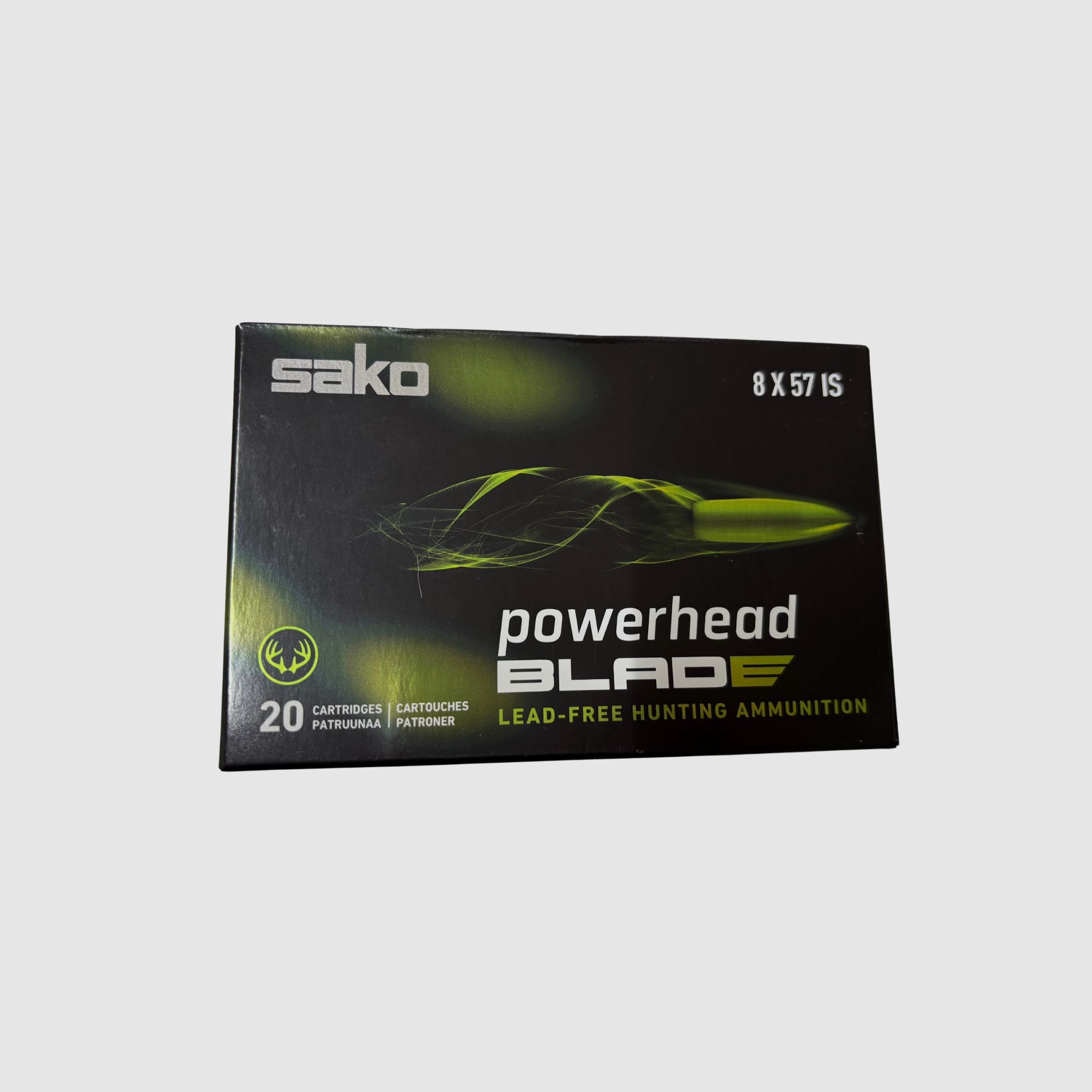 SAKO Powerhead Blade 8×57 IS 180grs 11,7g SP loodvrij