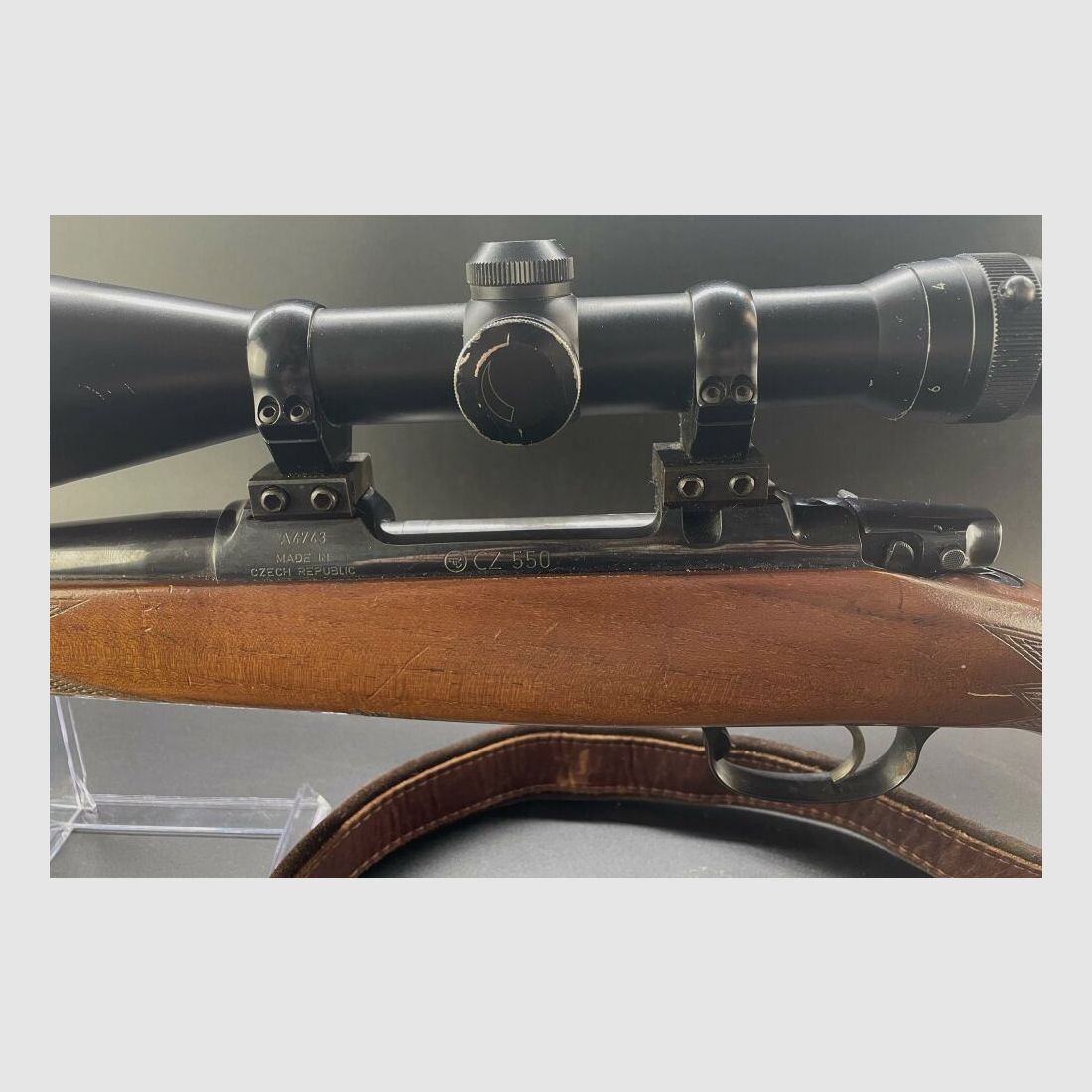 Brünner Armi Mod. 550 .308Win Fucile a ripetizione con montaggio a morsetto originale .308Win