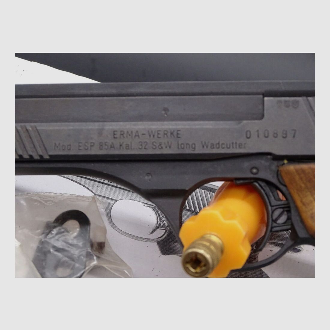 ERMA ESP 85 A Kaliber .32S&W long NEUWERTIG UNGESCHOSSEN ESP 85 A