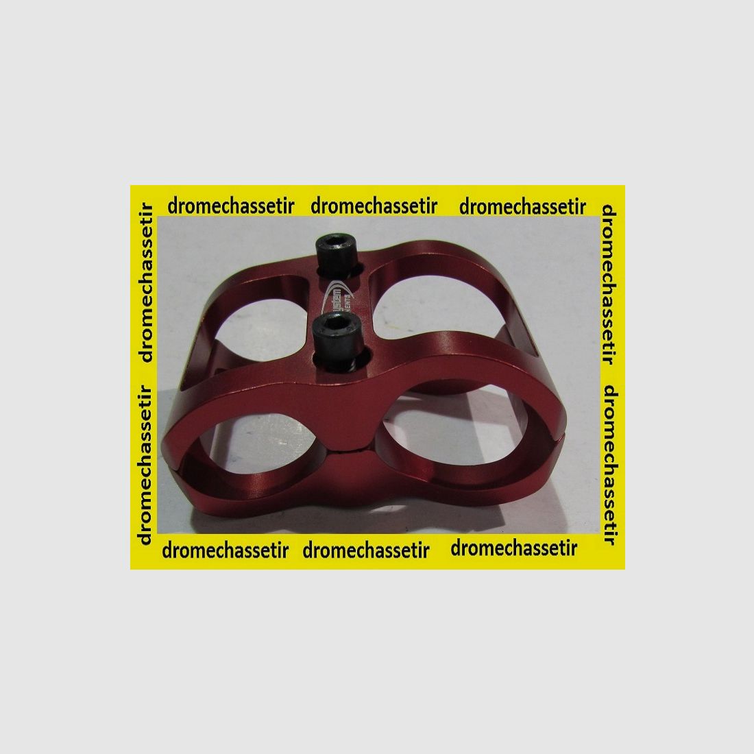 Halterung für Flinte, rot anodisiert, Bild 2 von 4