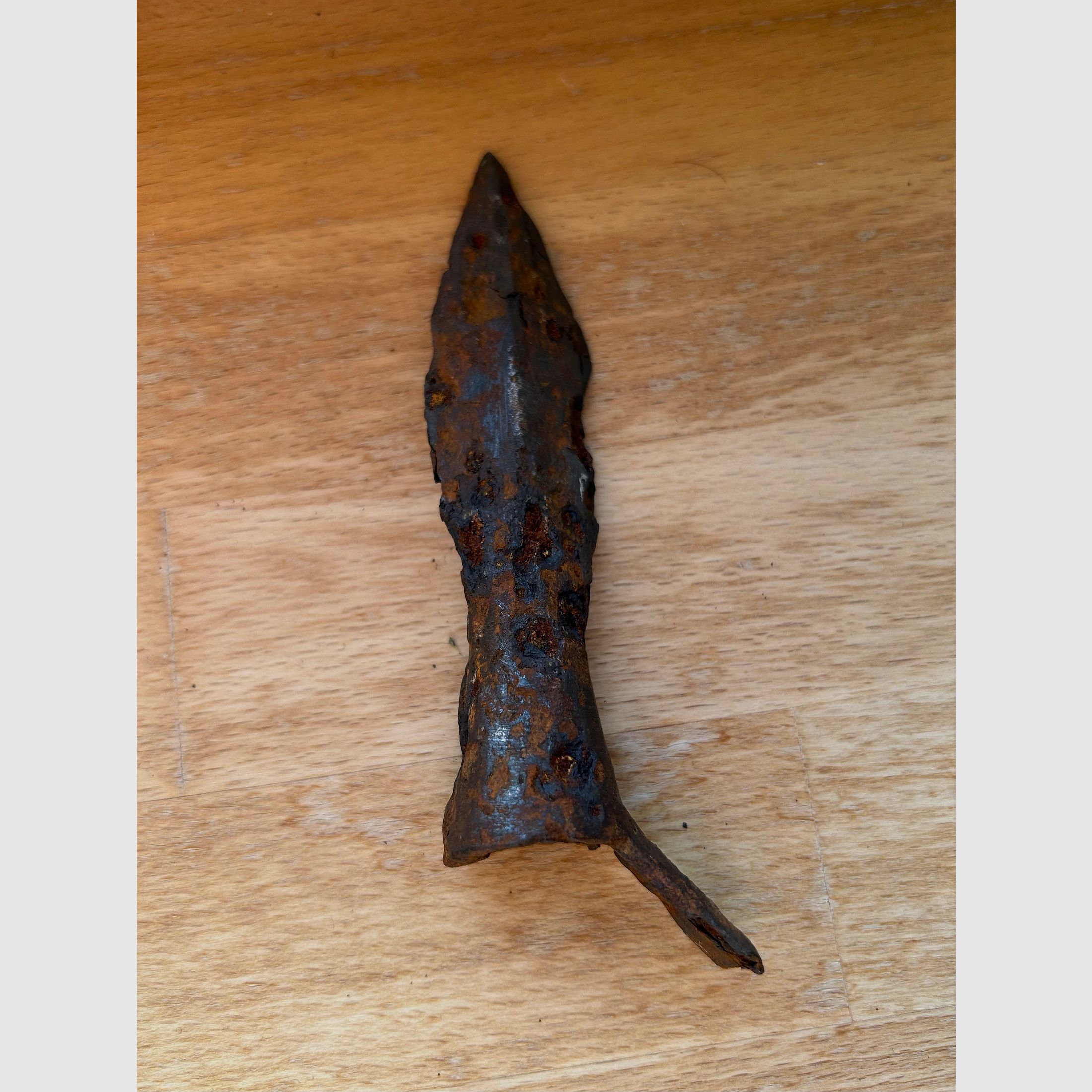 Old drinking fork – traditional hunting tool – from household liquidation