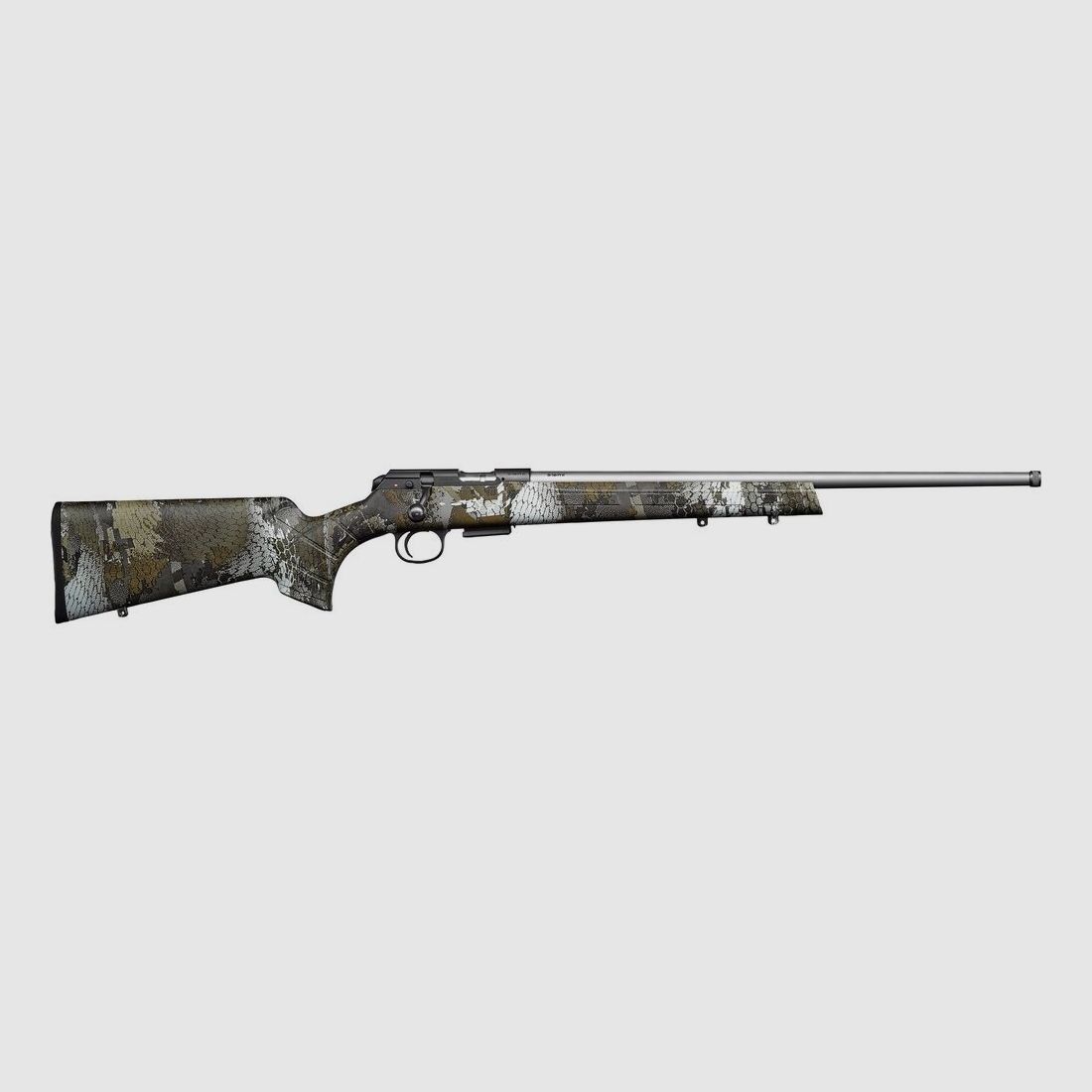 CZ KK herhalingsgeweer 457 Camo Stainless .22 lfb.