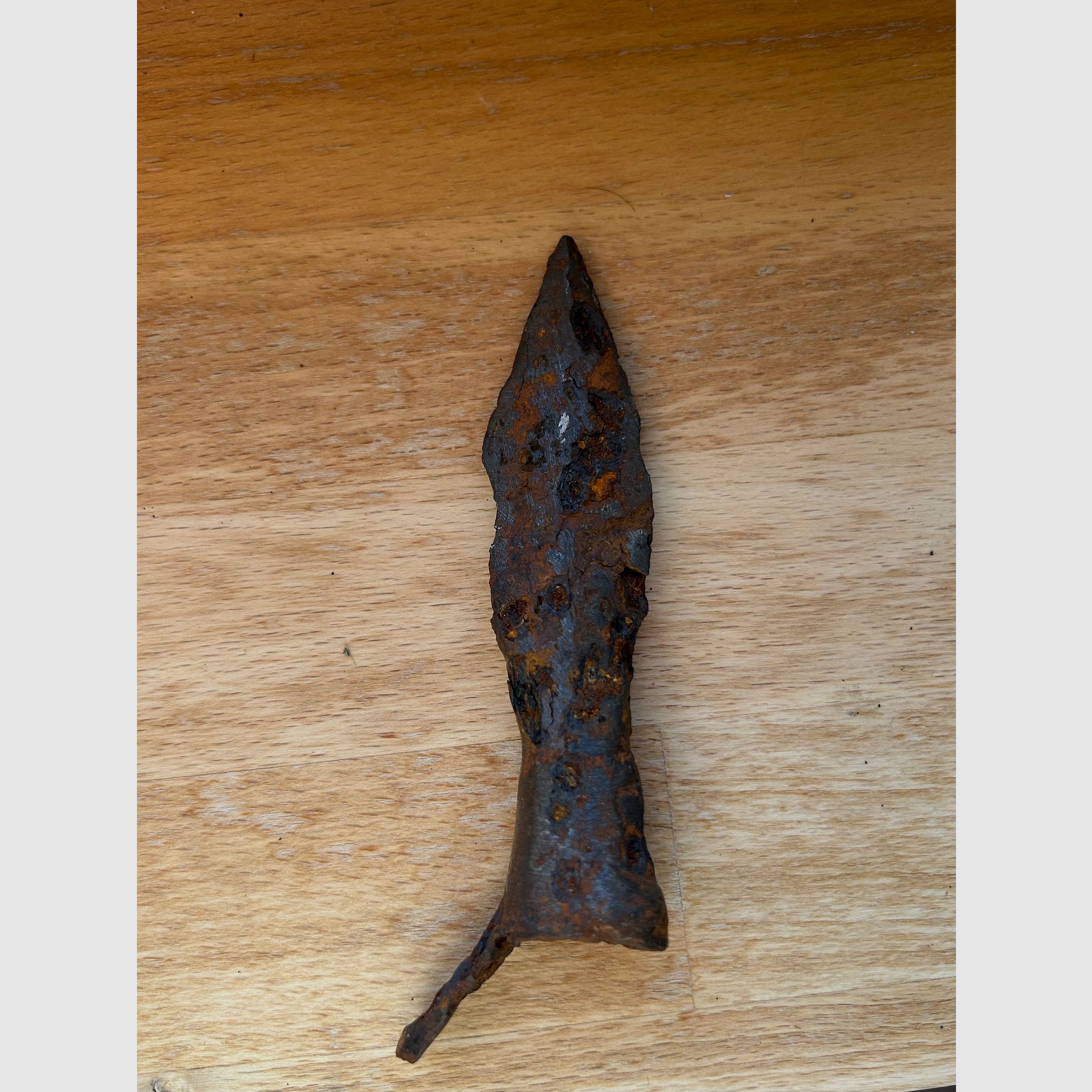 Old drinking fork – traditional hunting tool – from household liquidation