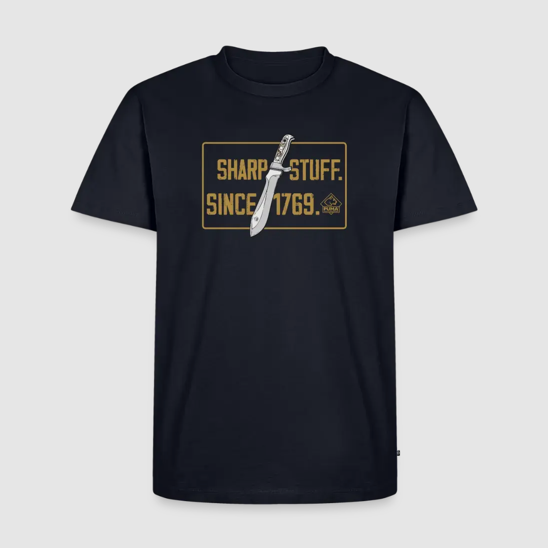 PUMA Męska Premium Koszulka "Sharp stuff since 1769 Gold", zdjęcie 19 z 31