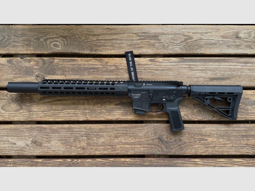 Schmeisser AR15-9 S4F SD 10,5" Integralschalli 9mmLuger