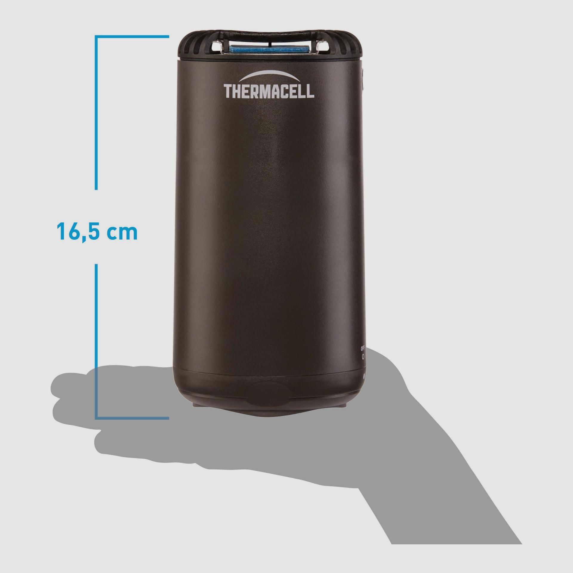 THERMACELL 920219 Mückenabwehrgerät Tischgerät HALO Mini Farbe Zitrus gelb