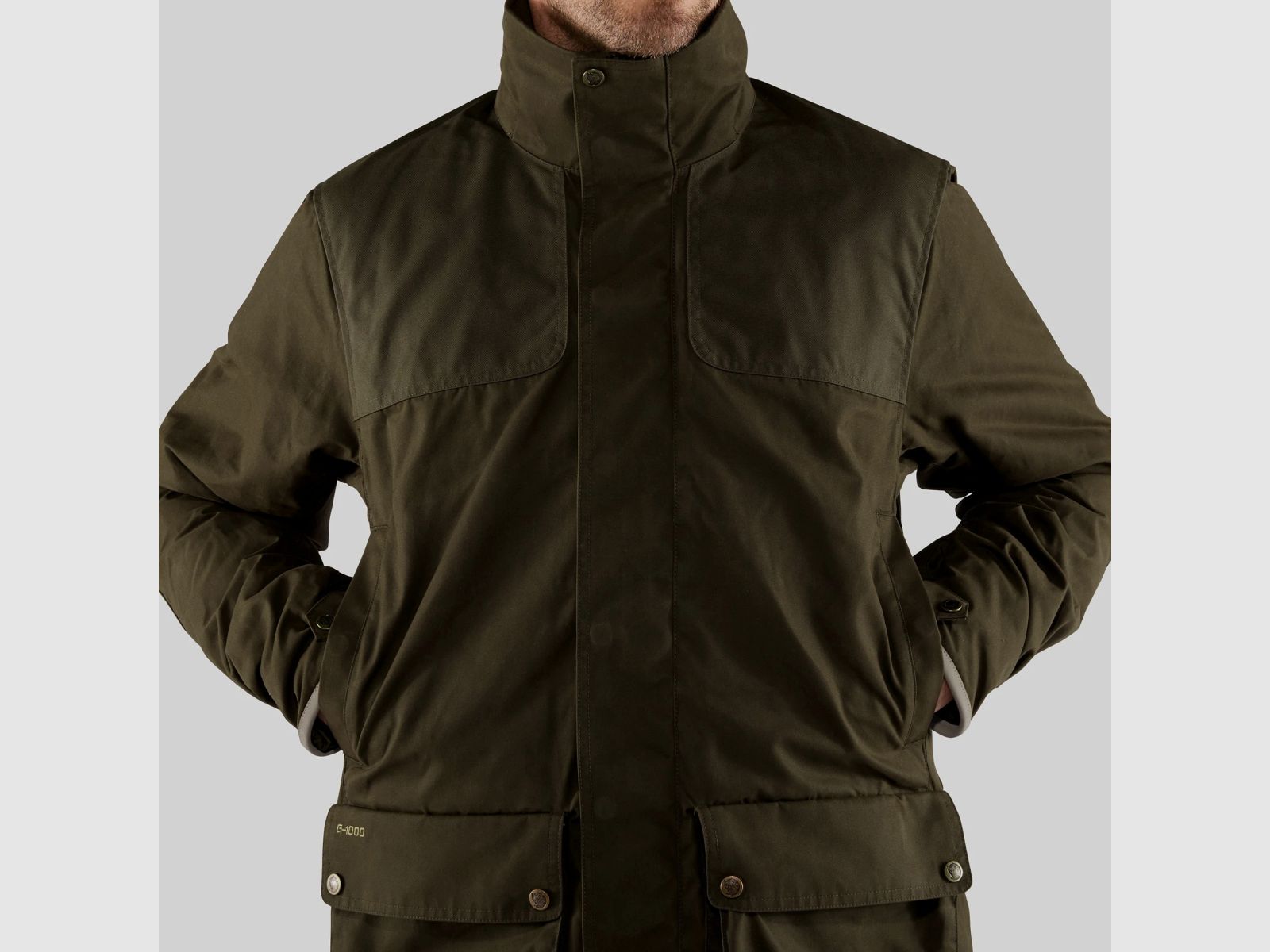 FJÄLLRÄVEN Sörmland Padded Jacket M Dark Olive