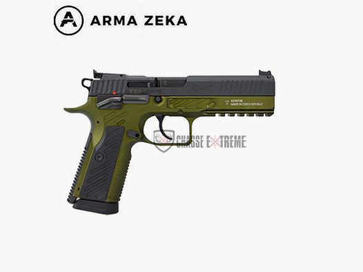Pistole ARMA ZEKA AZ-P1 Sport Optics Ready Kal. 9x19 mm Grün