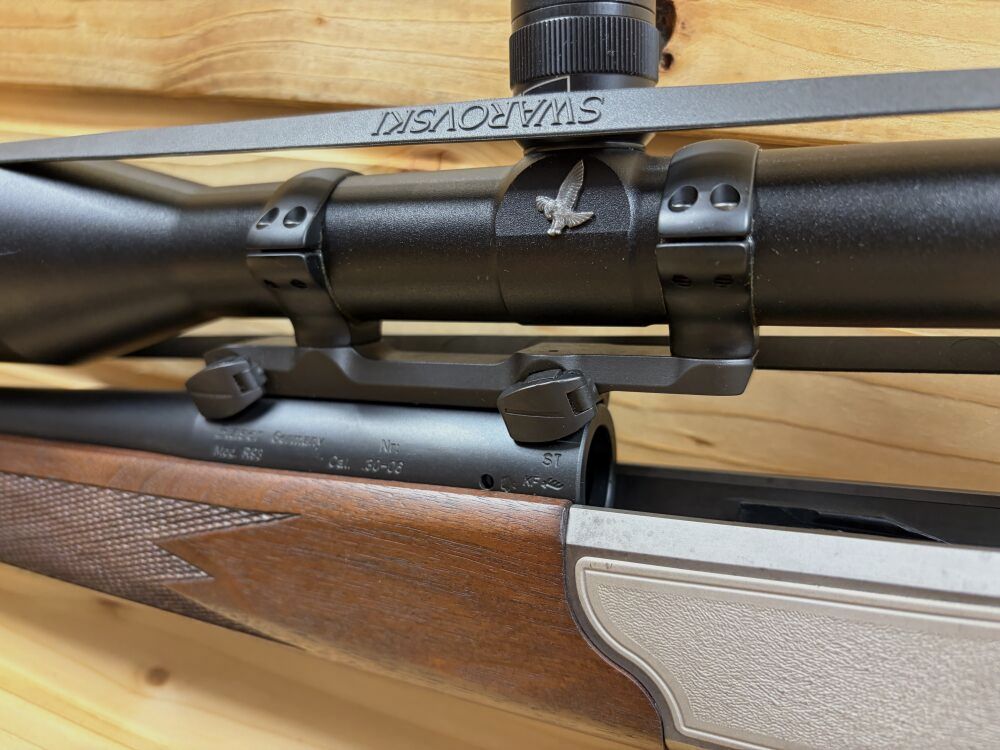Blaser R93 .30-06Spring Geradezugrepetierer mit Handspanner + Swarovski Hab .30-06Spring