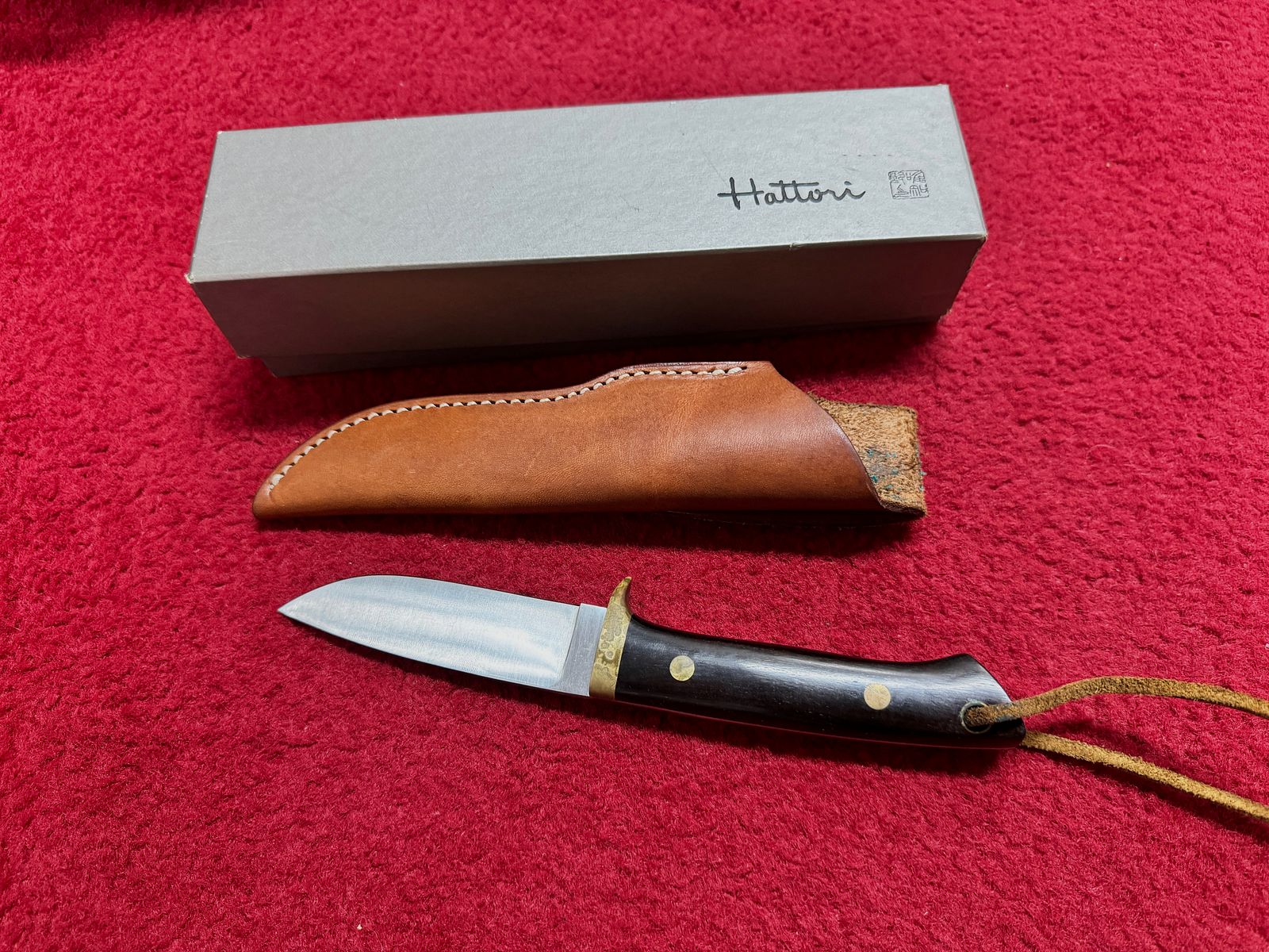 Hattori #300 Ebony Drop Point Hunter – Legendarisch verzamelmes uit Seki Japan