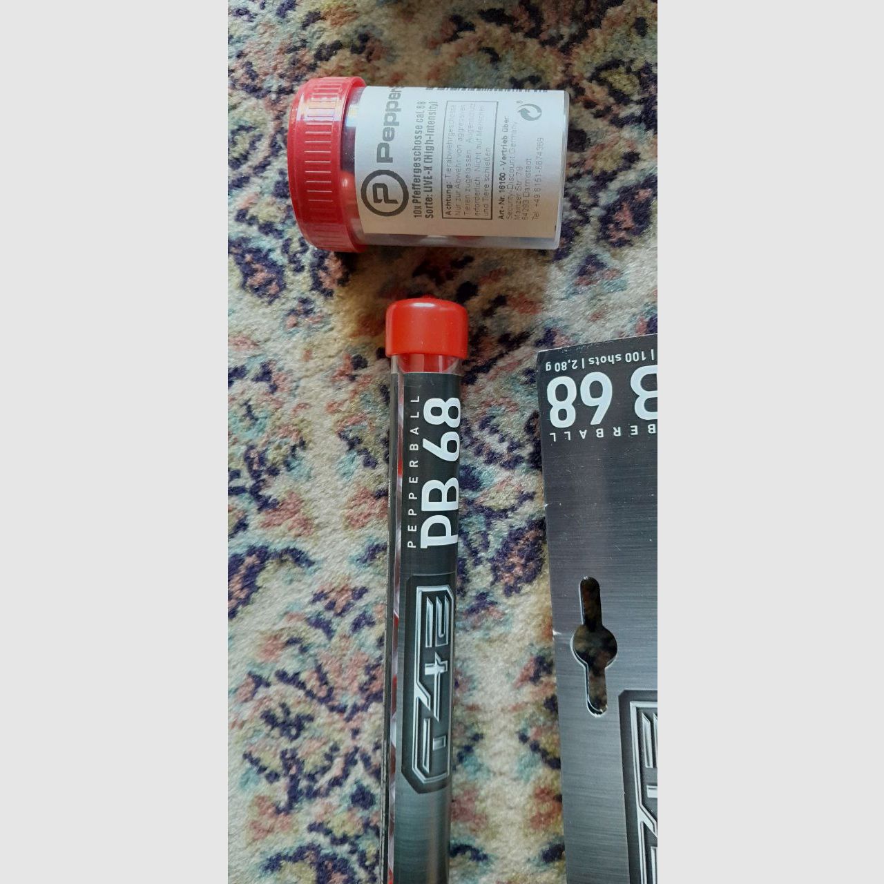 Walther T4E SG68 CO2 Paintball Shotgun, 16 Joule  (Neuwertig)